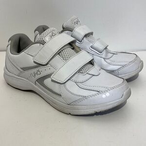 Ryka Sandria Women's Double Strap Sneakers In White Size 6